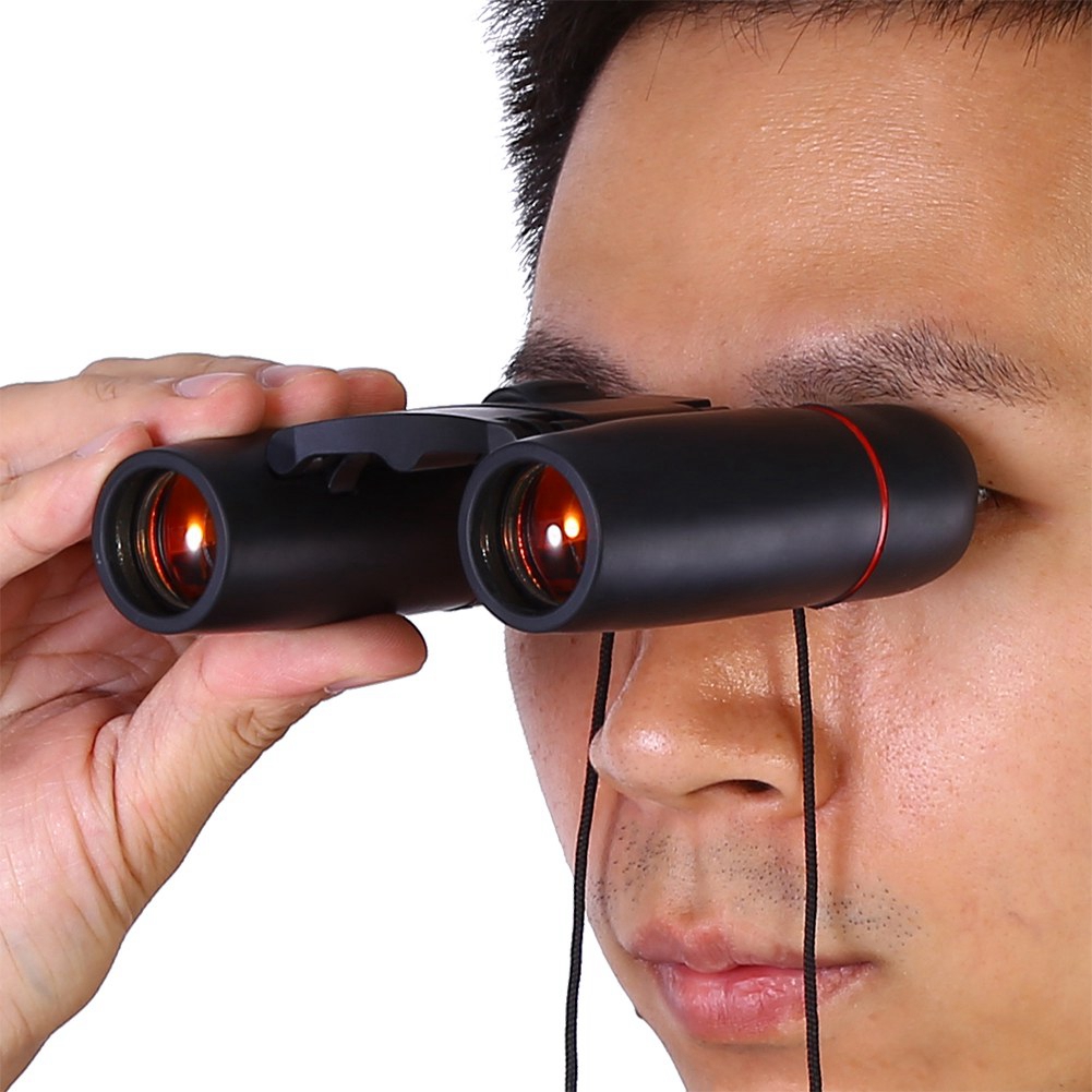 A man is using this binoculars